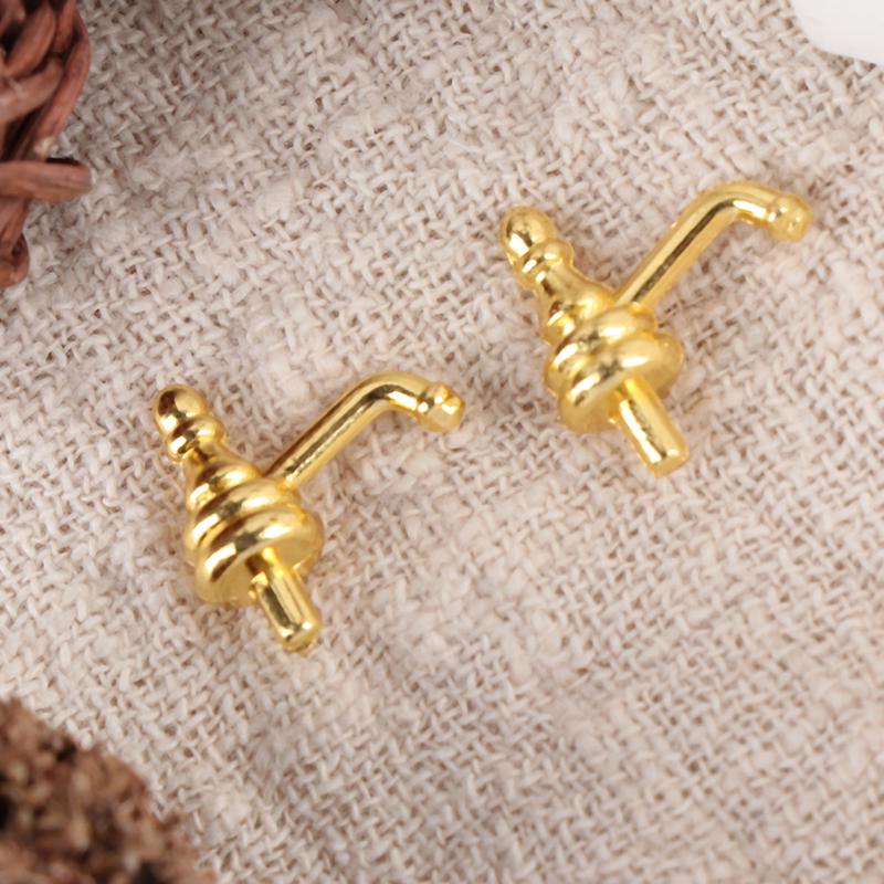 2 Stück 1:12 Puppenhaus Mini Legierung Wasserhahn Simulation Wasserhahn Modell Spielzeug