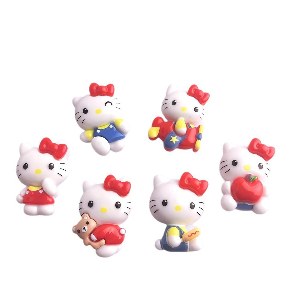 Cartoon Resin Accessories for DIY: Phone Cases, Hair Clips, Fridge Magnets, Storage Boxes, Perler Beads, Keychains