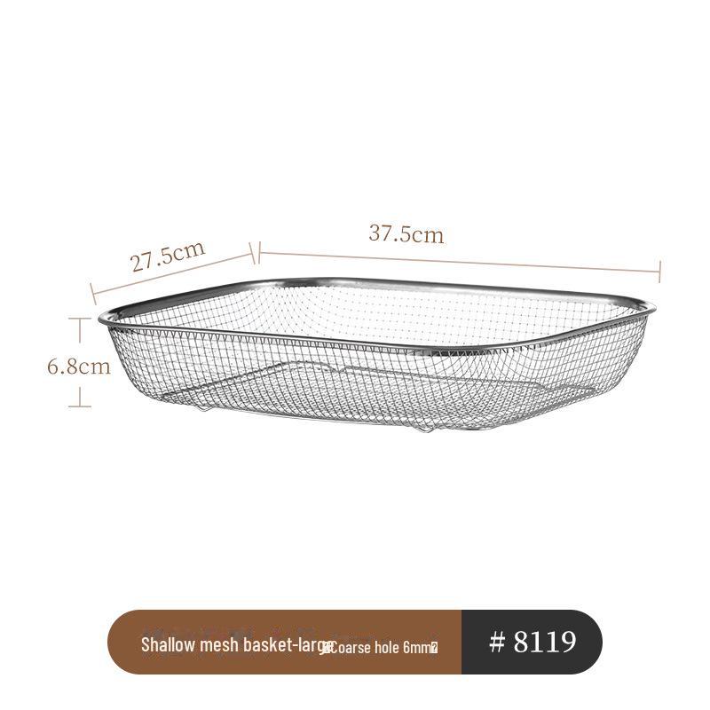 Stainless Steel Kitchen Sink Rack and Fruit Basket