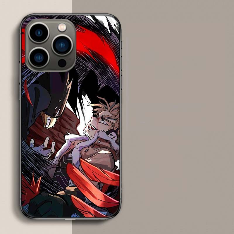 Anime MHA Hawks BNHA Phone Case For Iphone 17 Air 15 Pro 14 Plus 16 Pro Max 17E 16E 12 13 Mini 11 Cover Cute Fundas
