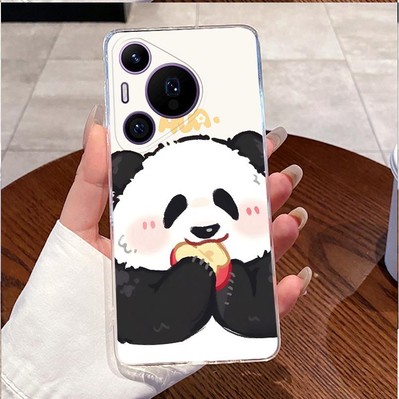 Back Cover For Huawei Pura70 Pura 70 Pro Plus Case Luxury Cute Love Rabbit Funny Pattern Clear Soft Slim TPU Silicone Phone Case