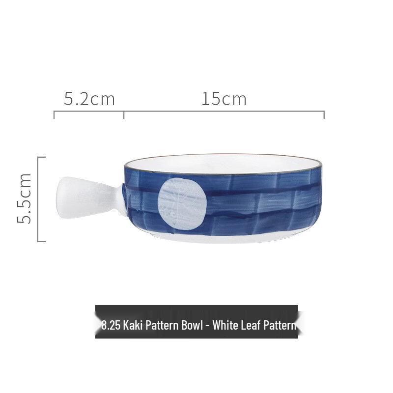 

NuFeng 8.25-inch Handled Breakfast & Dessert Bowl