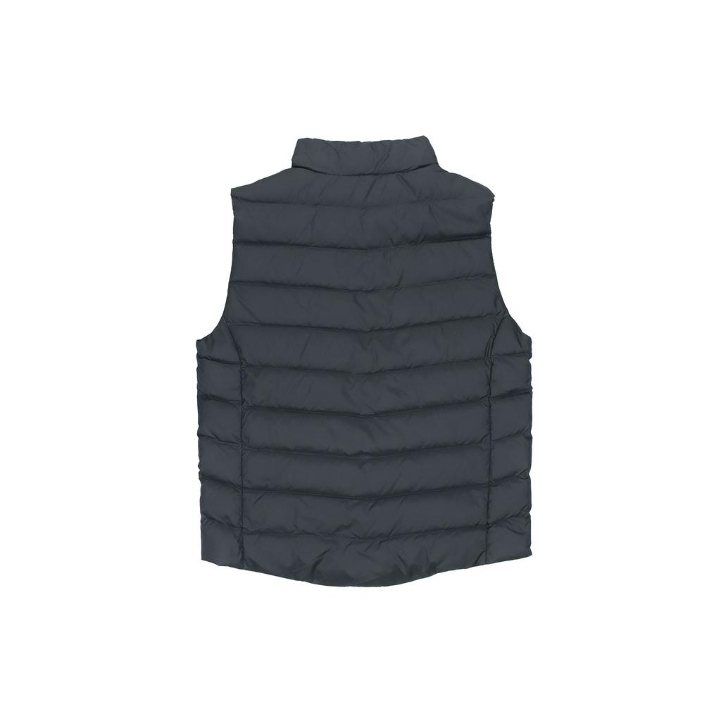 Li Ning Training Series Stand Collar Slim Fit Warm Down Vest Men Outerwear Standard-Black AMRQ011-1