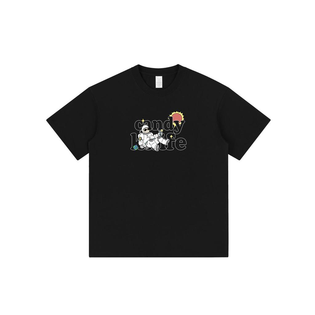 Summer 2024 Fun Cartoon Print Multi-Color Casual T-Shirt for Men & Couples