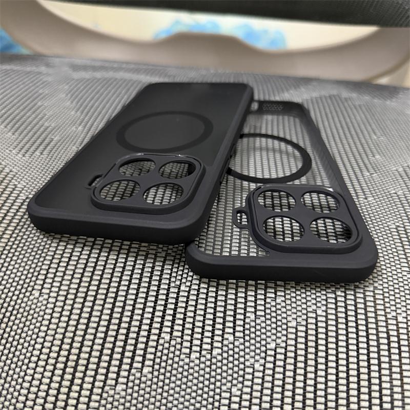 Hülle Für Xiaomi 17T Pro Hülle Für MagSafe Magnetische Matte Transparente Abdeckung Für Mi 17 T 17TPro 5G Acryl Harter Stoßfänger