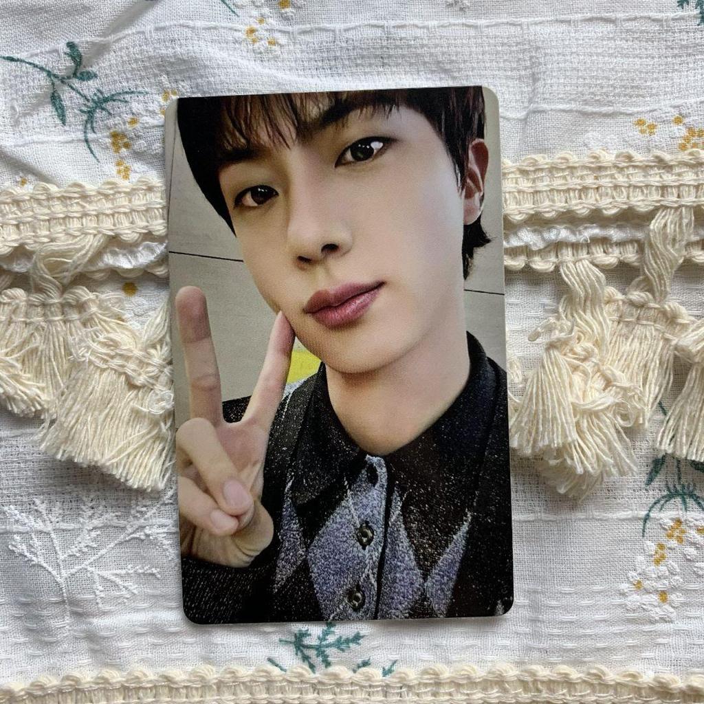 [USED] BTS FC Photo Card JPFC Purchase Bonus Lottery Jin Trading Card