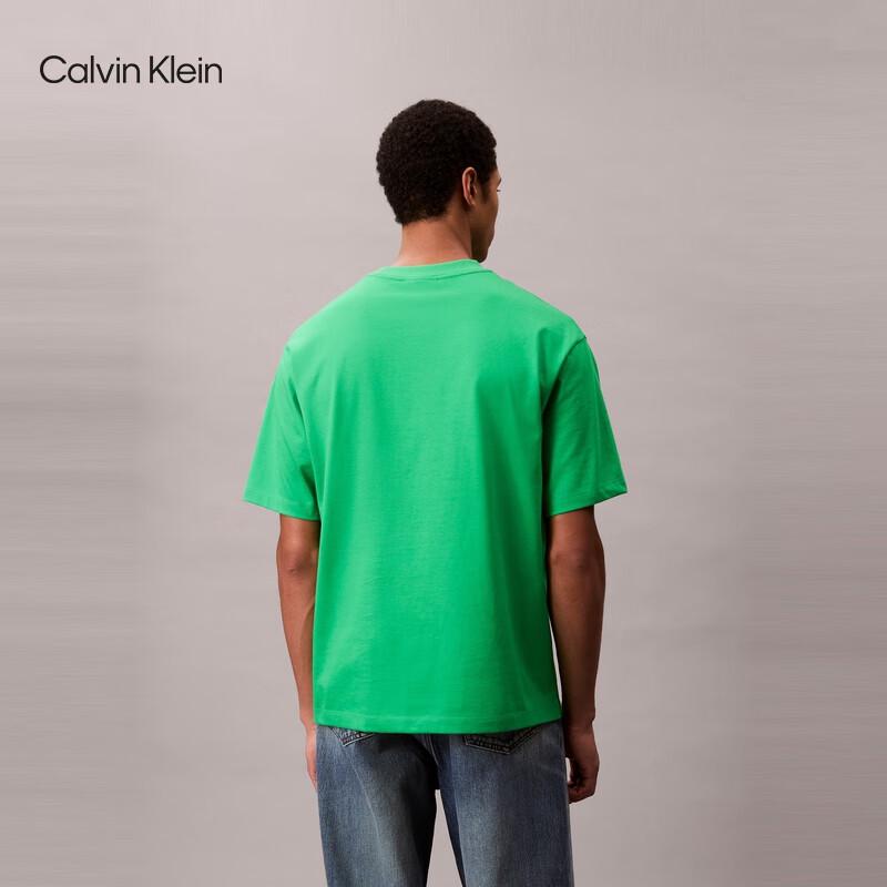 Calvin Klein Jeans Men's Letter Print Cotton T-Shirt