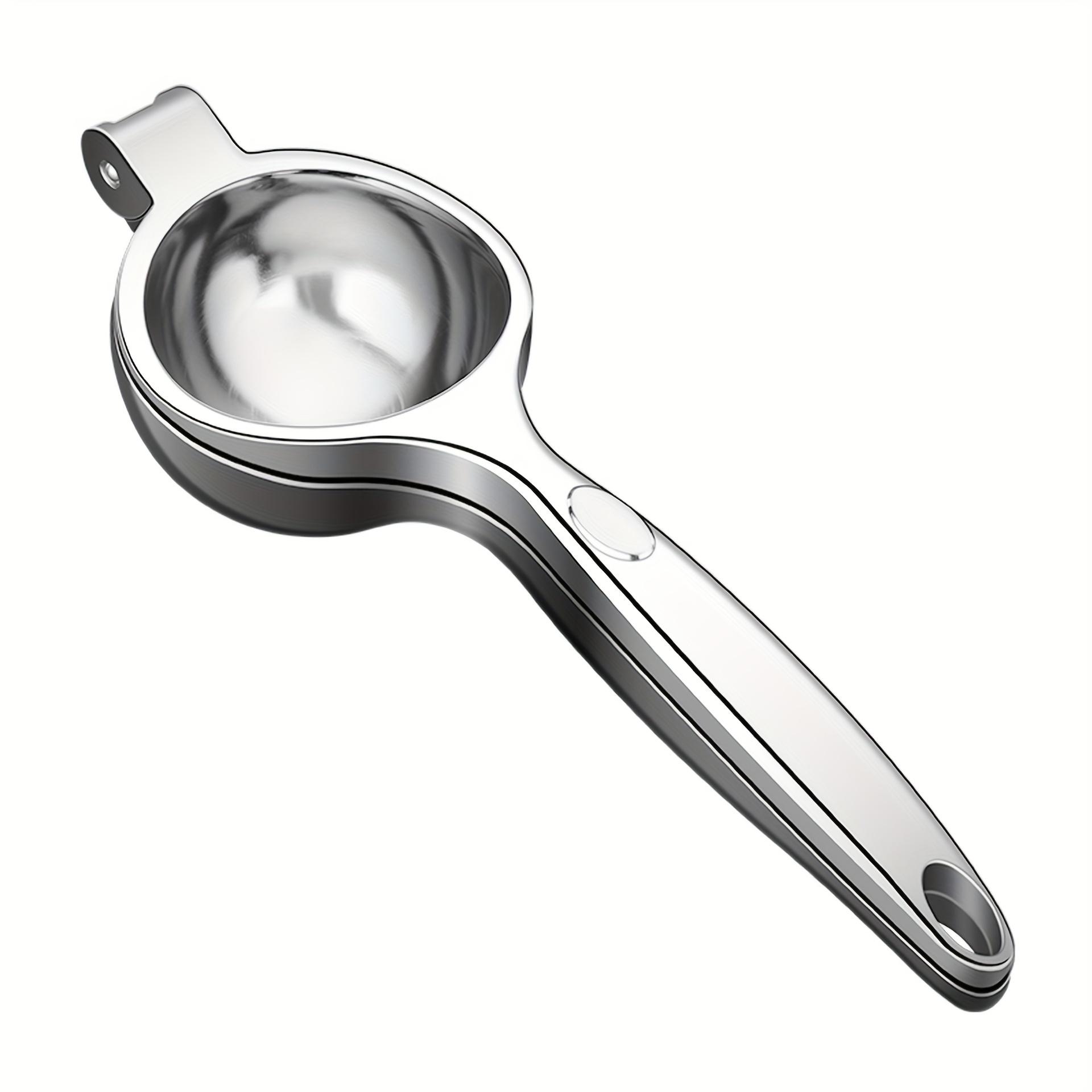 

Ручной пресс для цитрусовых из нержавеющей стали, Компактная ручная соковыжималка для цитрусовых для апельсинов, лимонов, лаймов, Прочный кухонный инструмент для свежего сока, 1pc