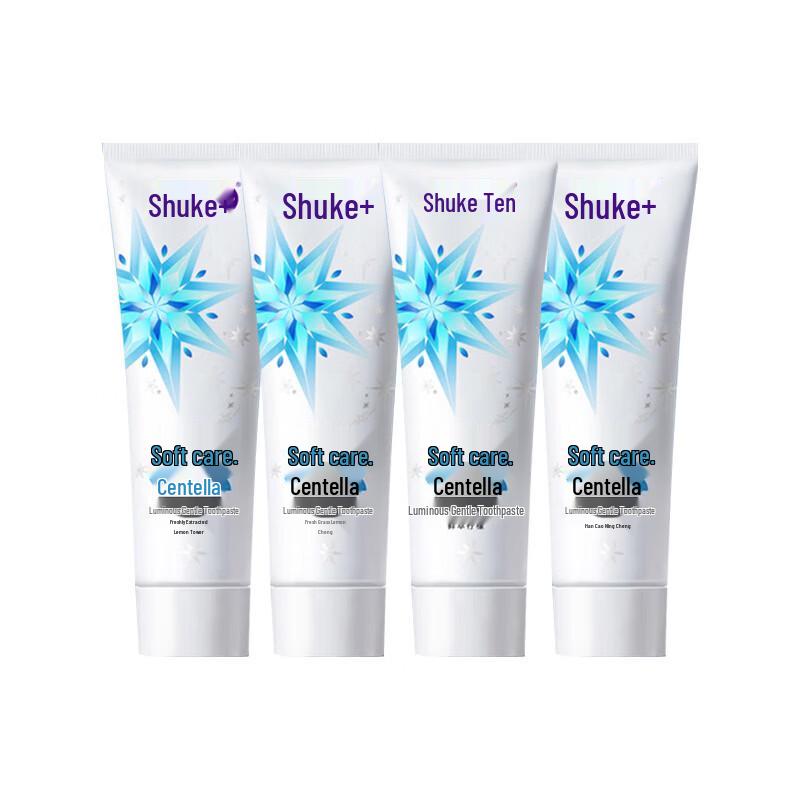 Saky Centella Asiatica Gentle Care Toothpaste, 4x120g Pack