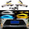 For Toyota Corolla L LE XLE 2020 2021 22 LED Bumper Fog Lights DRL Daytime Lamps