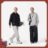 Li Ning Sports Lifestyle Series Loose Fit Pullover Hoodie With Embroidered Pattern Unisex Hoodies AWDVB33-4