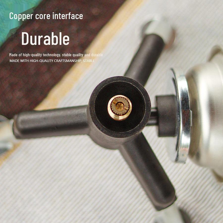 Self-Locking Copper Core Camping Stove Gas Converter