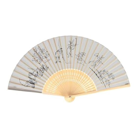 [Styleneo] Fan Women s Men s Sense 21cm Japanese Style Souvenir