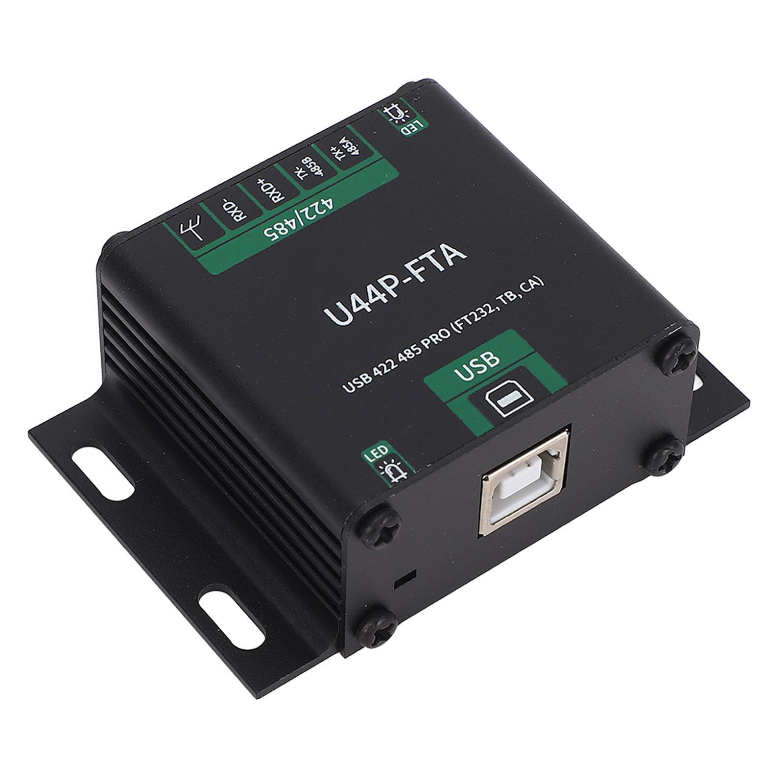 

USB в 422 485 конвертер алюминиевый сплав промышленный изолированный конвертер со светодиодным индикатором