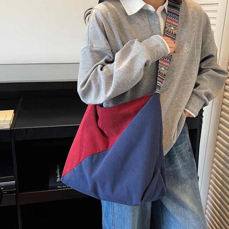 Large Capacity Shoulder Bag Women's Commuter Tote Bag Crossbody Bag