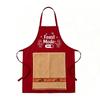 Front Towel Pocket Chef Apron Adjustable Neck Strap Gag Apron New Funny Apron  Grilling