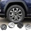 vdcp6 4pcs 57mm/62mm Car Tyre Wheel Center Hub Cap Badge Logo Rim Emblem For Toyota Corolla Camry Yaris CHR Rav4 Auris Verso Avalon