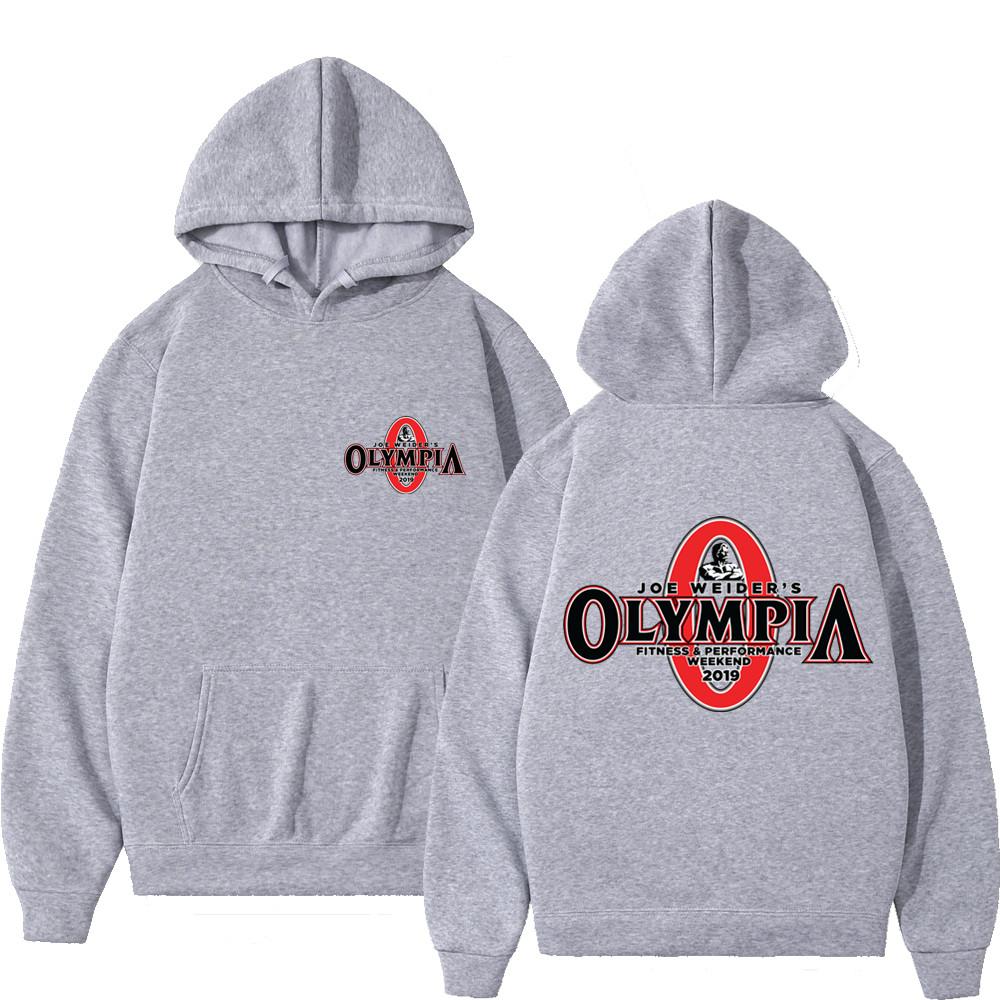 

OLYMPIA Gyms Fitness Unisex s Hoodies Sweatshirt Fleece Women Casual Pullover Sportswear Streetwear Harajuku Hoody Unisex Clothing