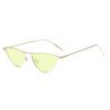 Cat Eye Sunglasses Luxury Brand Design Women Metal Triangle Sun Glasses Fashion Lady Shades UV400 Eyewear Oculos Gafas De Sol