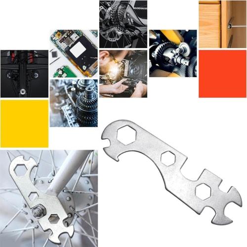 DONGFANGB 8-Piece Thin Double-Ended Wrench Set, Fits 5.5-14mm Hex Nuts, Lightweight Design, Multi-Purpose Tool for Repairs, Home DIY, and Portable Use