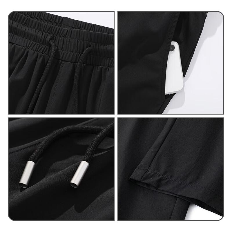 Warrior Men's Loose Straight-Leg Casual Sport Pants