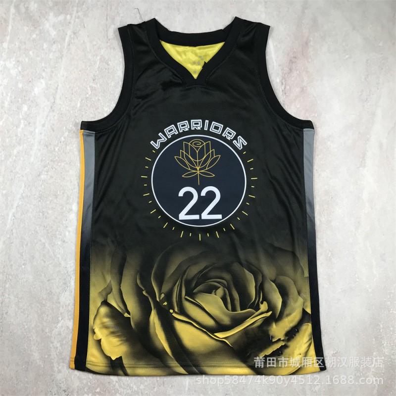 Herren Baumwoll-Basketballtrikot NBA Team City Edition Hitzepressung Benutzerdefinierter Name Nummer