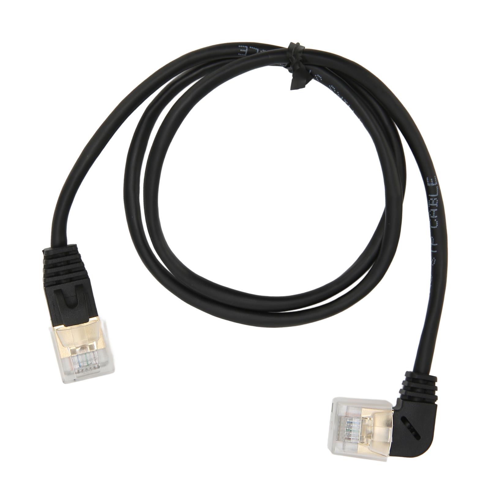 

CAT8 Ethernet Cable 0.6m High Speed CAT8 Gold Plated OD 3.8mm Male to Male RJ45 Fiber Optic Network