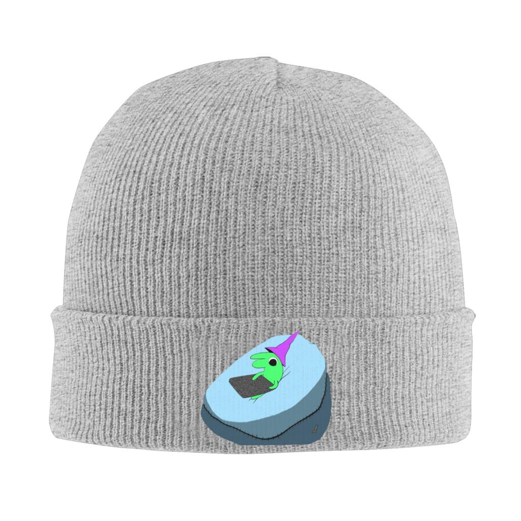 Smiling Friends Beanie Hats Bonnet Hats Men Women Street Outdoor Sport Knit Hat Winter Graphic Warm Caps