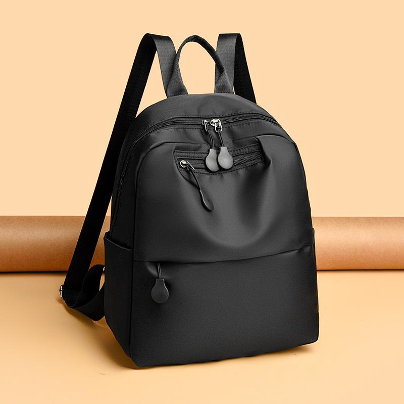 Schoolbag Backpack Women's New Large Capacity Lightweight Casual Versatile Commuter Student Class Niche Backpack