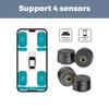 Auto TPMS BT 5.4 Reifendrucküberwachungssystem Handyverbindung für LOS Android Motorrad LKW Auto Reifendrucksensor