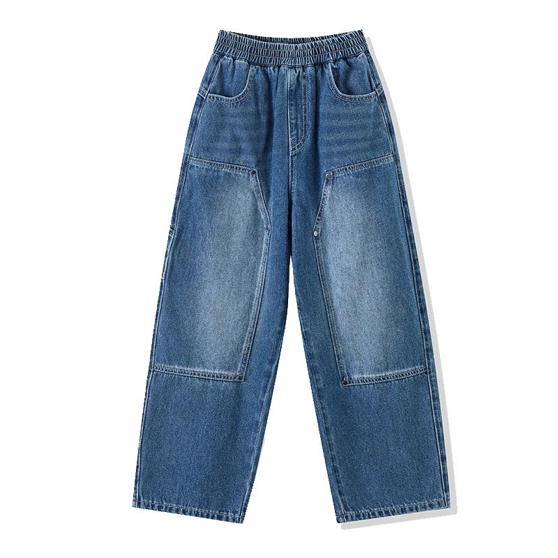 ASK JUNIOR Boys Washed Denim Pants 150