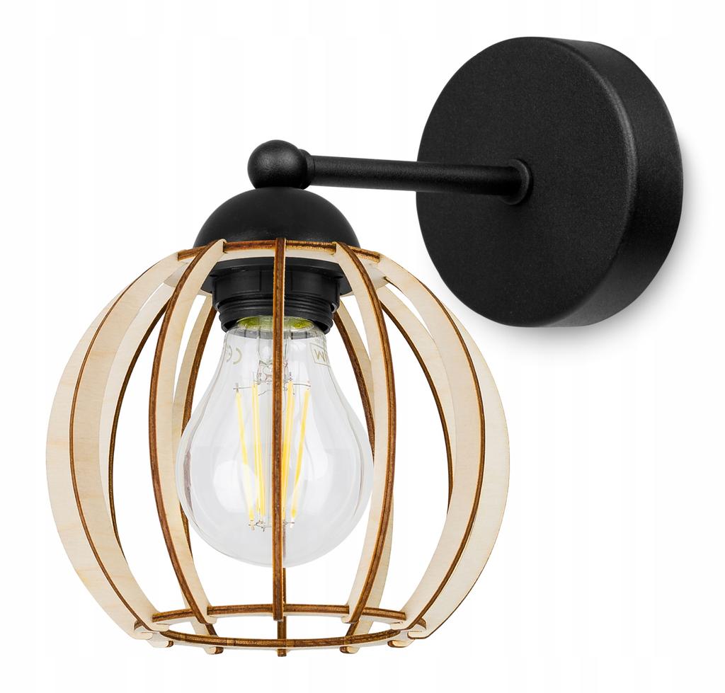 Wall Lamp, Square Lamp, Ceiling Lamp, Wooden Lampshade, Led