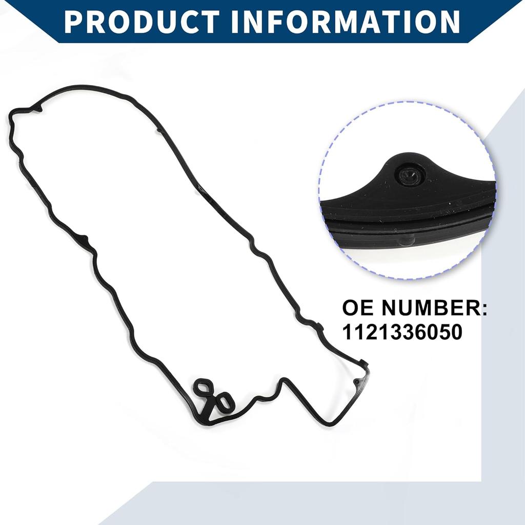 No.1121336050 Valve Cover Gasket for Lexus IS 300 2018-2023 / Cylinder Head Valve Seal Gasket/Durable Rubber / 1 Pcs
