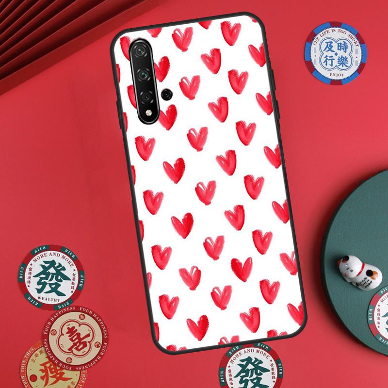 Heart Cartoon Girls For Huawei Nova 5T 10 9 SE 7i 8i 11i 12i Y73 Y90 Y70 Y72 Y61 Y91 P60 Pro P30 P40 Lite Case