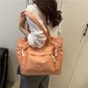Lyxig damväska i koreansk stil - Höstkollektion 2025, Axel- och underarmsväska med stor kapacitet