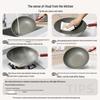 KOBACH Honeycomb Non-Stick Stainless Steel Wok