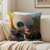 Adventure Movie The WWild RRobotS Cushion Cover Linen Pillowcase Soft  for Sofa Bed Home Room Decor
