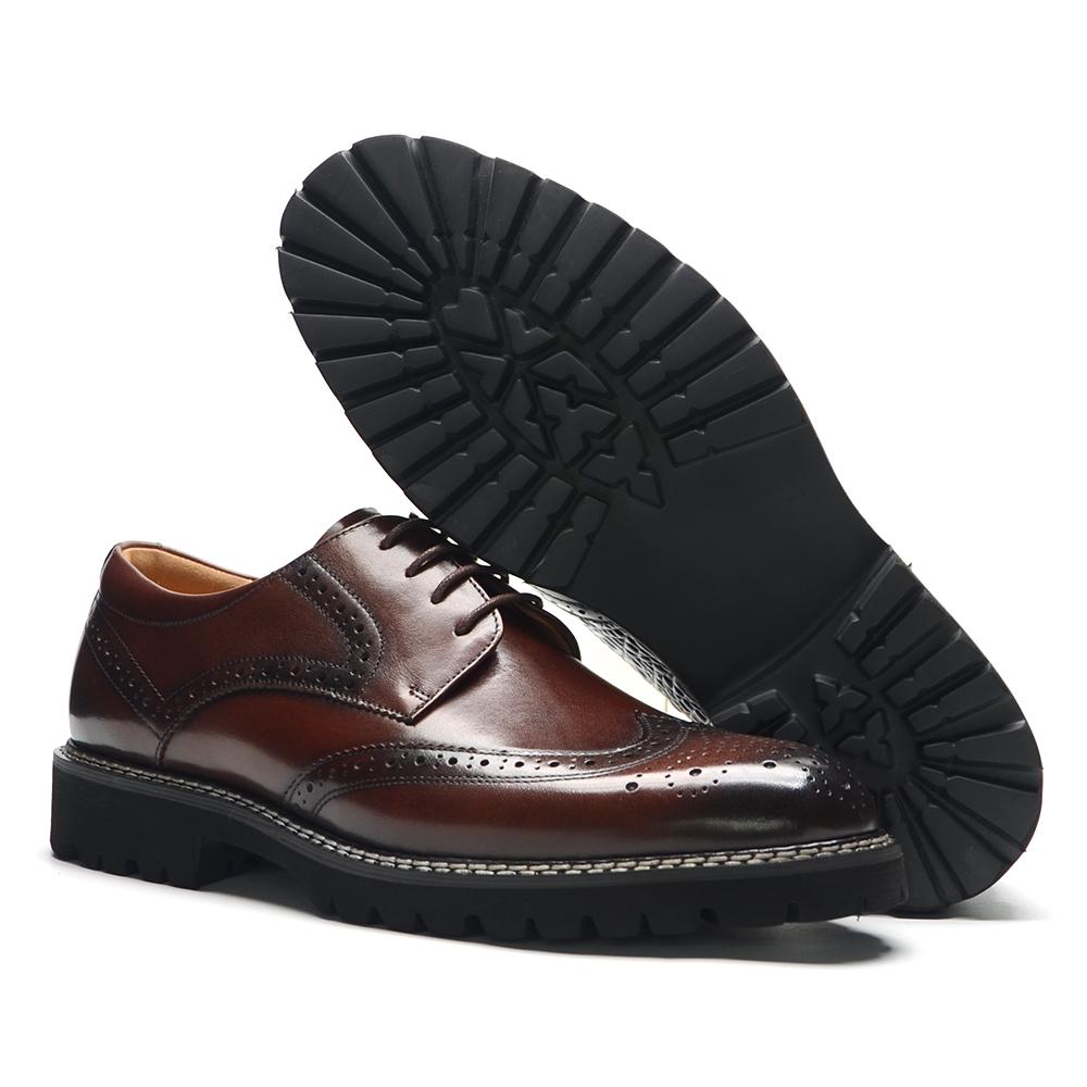 Men`s Handmade Luxury Sneakers Genuine Leather