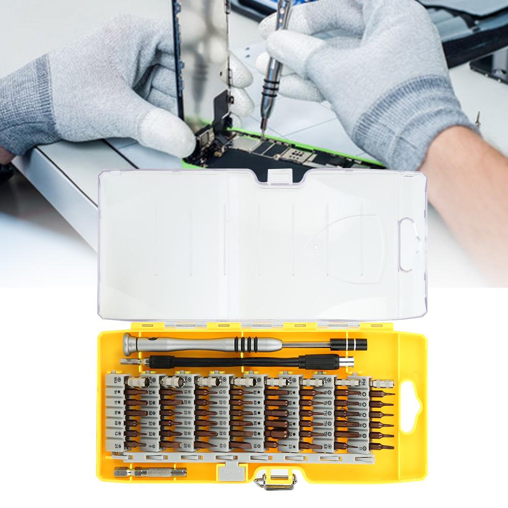 60In1 MultiFunction Disassembly Screwdriver Bits Set Repairing Tools for Phones Glasses