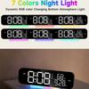 Fantasy Color LED Digital Alarm Clock with Vibrator