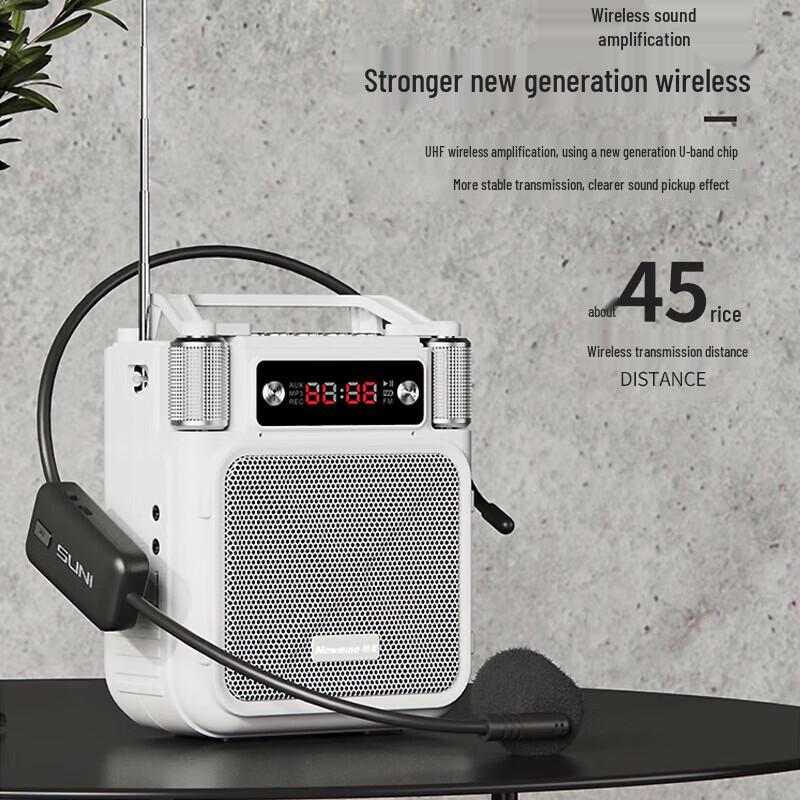 Newman MS19 Little Bee Wireless Portable Voice Amplifier CN plug (adapter included)