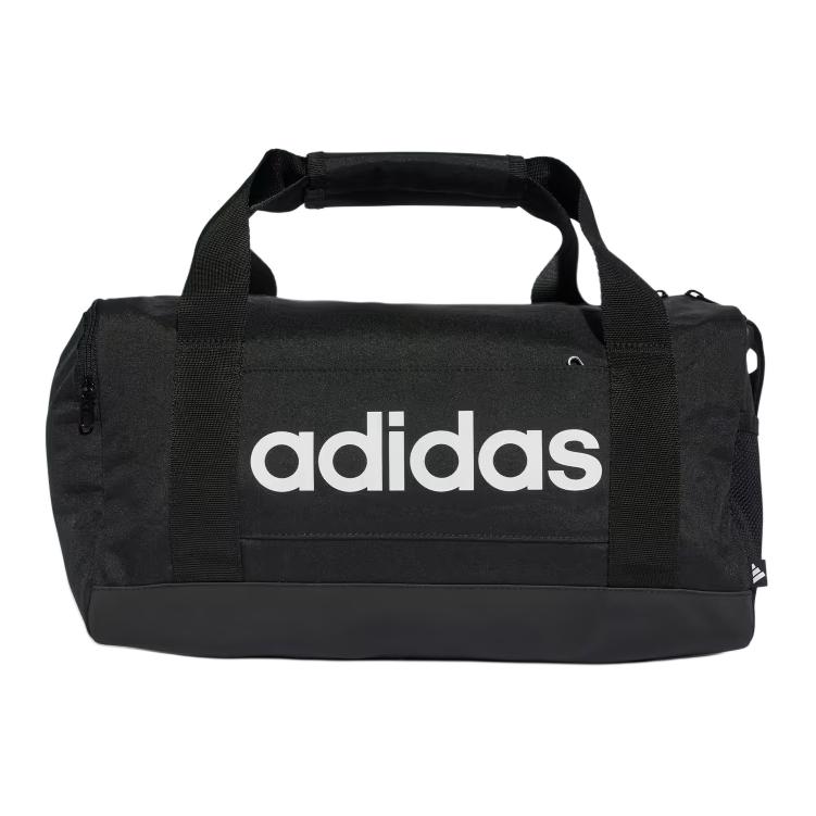 

New Adidas Polyester Portable Gym Bag Small Size Unisex Black & White JE8347 37.1*15.0*20.1CM