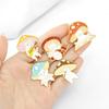 Adorable Cartoon Mushroom Band Guitar Design Brooch Unique Alloy Accessory For All