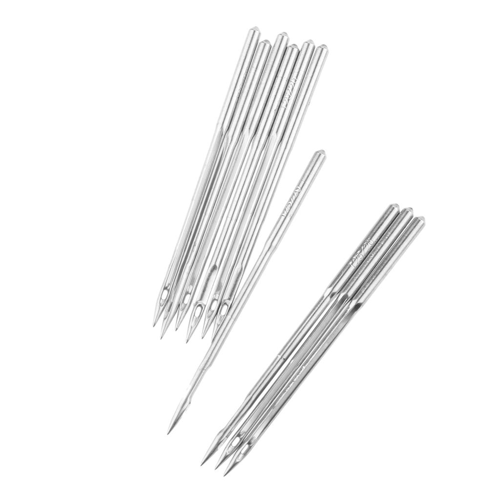 10Pcs DB*1 Industrial Lockstitch Sewing Machine Needles for JUKI DDL-555 Singer Brother All Sizes 7/55,8/60,9/65,10/70,...22/140