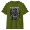 Metal Gear Solid Game MGS Gaming  Men's T Shirts  Humor Tees Short Sleeve Round Neck T-Shirts Pure Cotton Plus Size Tops