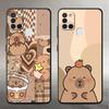 Hülle für Samsung Galaxy A16 A40 A17 A05 A06 A04 A70 A50 A13 A20 A12 A15 Funda Handyhülle Niedliches Capybara