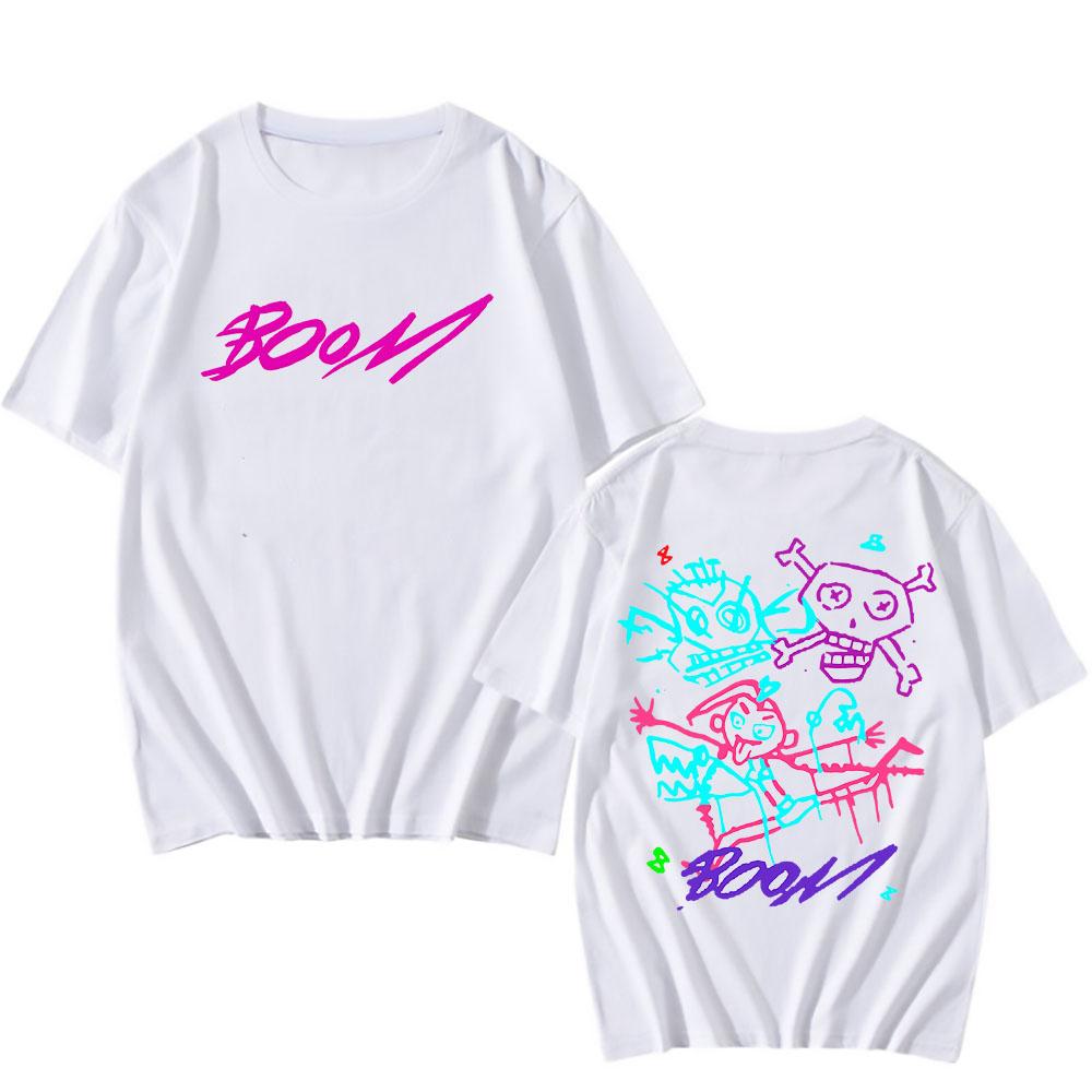 Tričko Jinx Arcane Monkey s anime potiskem, kreslený film Harajuku, kawaii, bavlněné tričko pro jaro/léto, vintage unisex oblečení