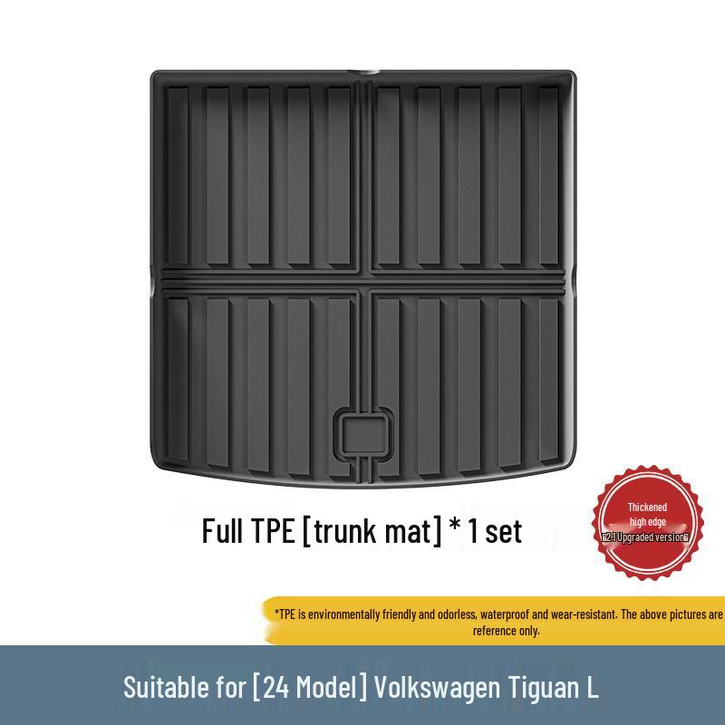 Volkswagen Trunk Mats: TPE All-Environment Mats & Backrest Mats