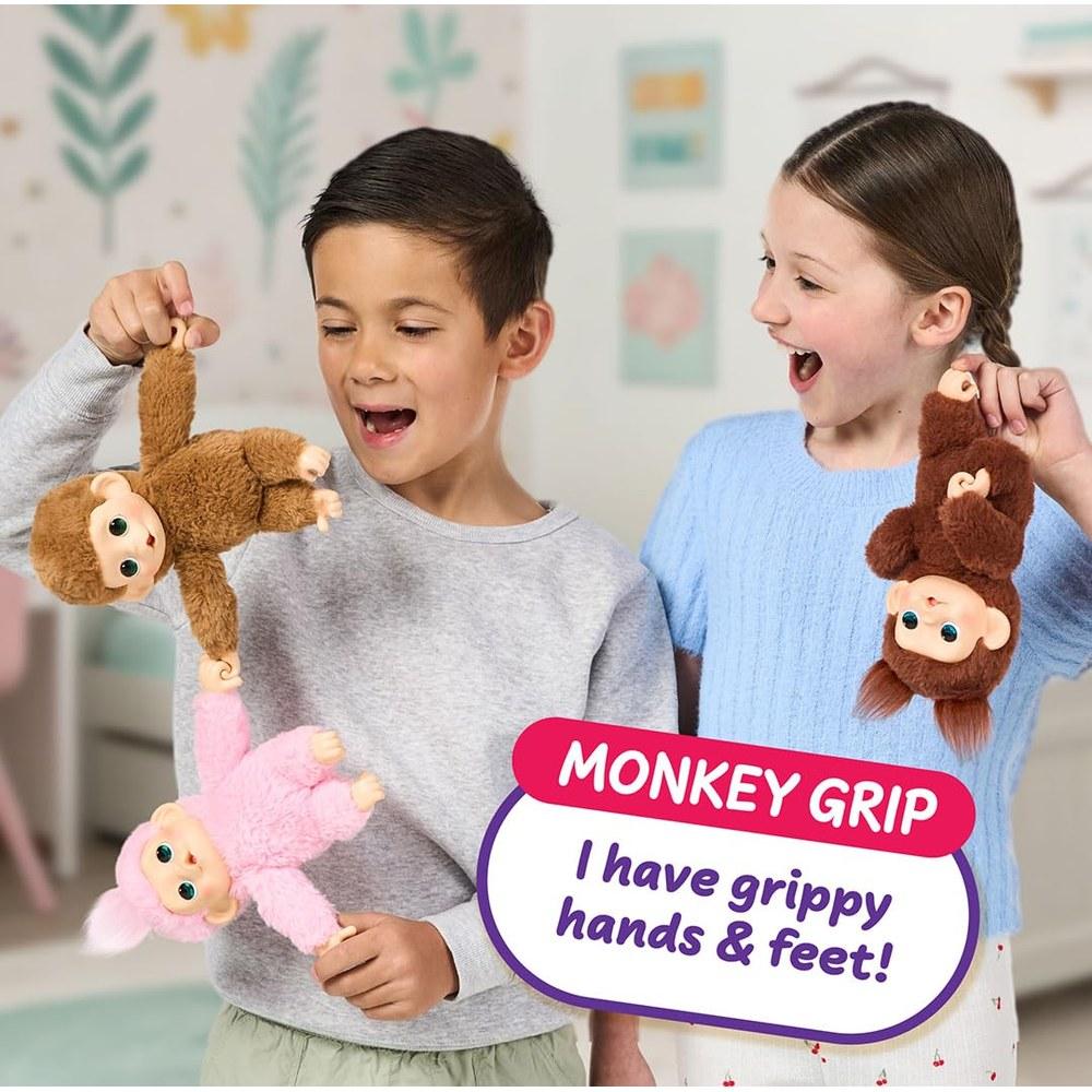 Little Live Pets Baby Monkey Mini Luna Lemon Interactive Pet Toy