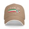 Calcio  Italia (Casa Blu) Cappellino da Baseball Taglia Grande Cappello Cappellino Sportivo Unisex Donna